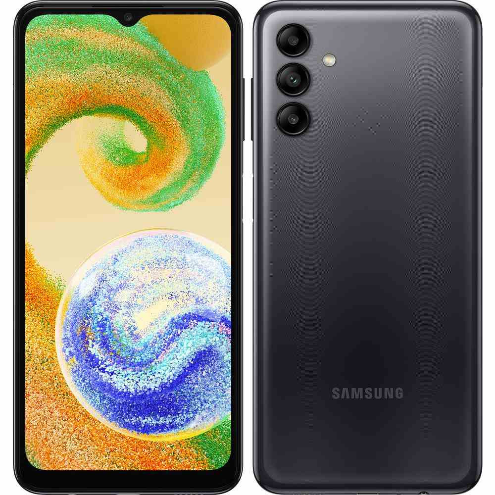 Samsung Galaxy A04s mobiltelefon, 3GB/32GB, dual sim, fekete, SM-A047F