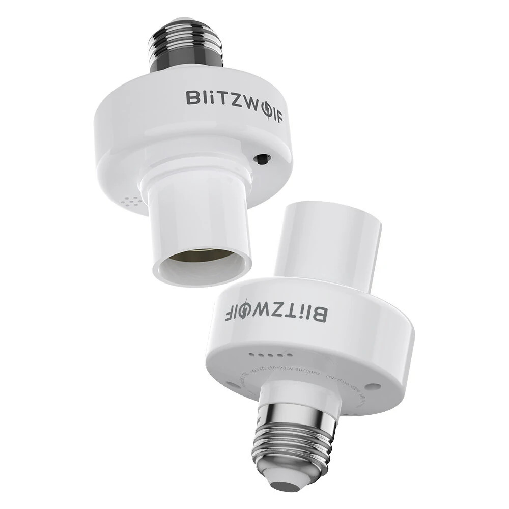 BlitzWolf BW-LT30 E27-es okos izzó foglalat, app és hangirányítás